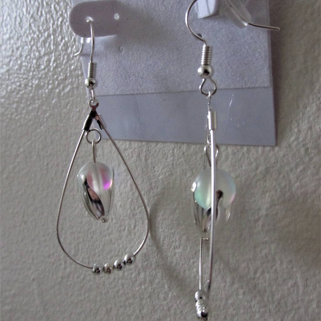 Silver Plated Essence Of Spring Earrings 14$